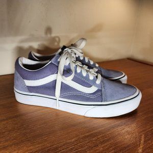 VANS Suede/Canvas Old Skool Blue Sneaker Men (5.5)/ Women (7.0)